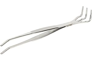 Stainless Steel Bonsai Gardening Tool Root Rake Tweezers Easy to Use for All Levels
