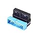 JSER USB 3.0 20pin Male to Female Extension Adapter Down Angled 90 Degree Compatible for Motherboard Mainboard