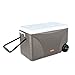 Rubbermaid DuraChill Wheeled 6-Day Cooler, 75 Quarts, Light Gray 1860488