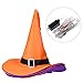 YUNLIGHTS Halloween Decorations 6Pcs Witchs Hat Decor Light 33ft String Lights for Indoor,Outdoor,Garden, Trees, Party Decor