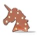 Pooqla Unicorn Decorative Marquee Signs LED Unicorn Night Light for Party Supplies Table Wall Decoration, Kids' Room, Living Room, Bedroom (Unicorn Head - Rose Gold Glitter)
