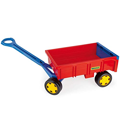 Wader XXL Gigant Traktor g Frontlader incl Anhänger Handwagen Trekker mit Hänger – Bild 7