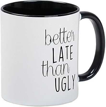 Regali Di Natale Per Il Marito.Idea Regalo Di Natale Per Uomo E Donna Meglio Tardi Che Brutto Tazza Di Caffe Regalo Per Papa Marito Birthday Dad Regali Di Natale Sarcasm Tazza 311 8 Gram Amazon It Casa E Cucina