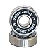 Yellow Jacket Premium Skateboard Bearings, Pro Longboard Bearings, 608, ABEC 11, Washers and Spacers, Black Mamba (Pack of 8)