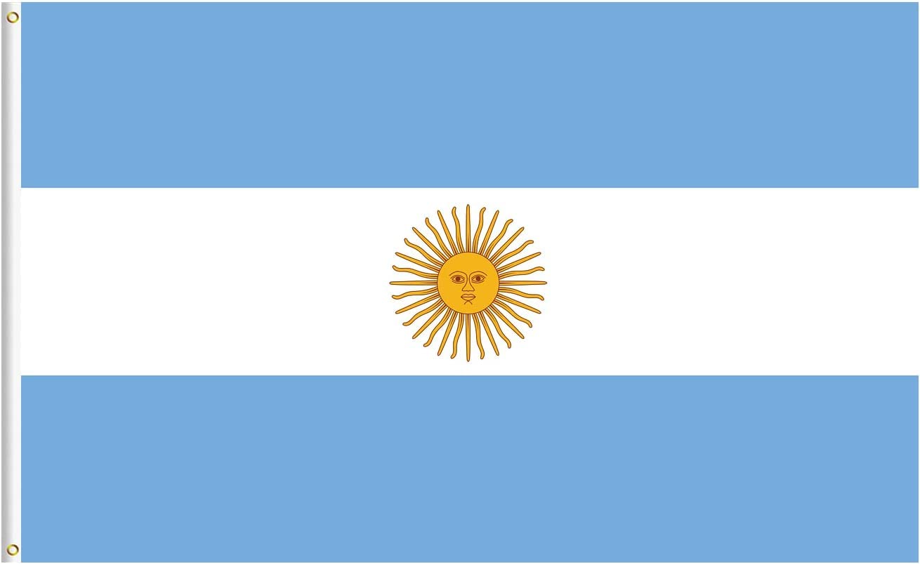 Argentina Flag - Large 5 x 3 FT 150cm x 90cm - FlagSuperstore