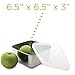U-Konserve - To-Go Container, Stainless Steel, Ideal for Lunches, Picnics and Travel, Dishwasher Safe (Large, Stainless/Clear)