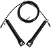 Light Weight Fitness Cable Jump Rope for Cardio Fitness Training - Best for Fitness Workouts, Jumping Exercise, Skipping, MMA and Boxing - by Utopia Fitness