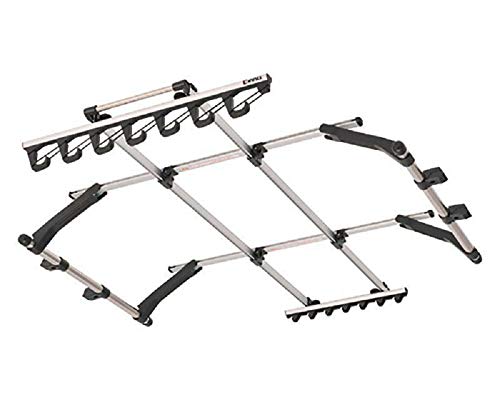 INNO IF4 J-Hook Internal Overhead Multi Fishing Rod Rack - Holds 7 Rods