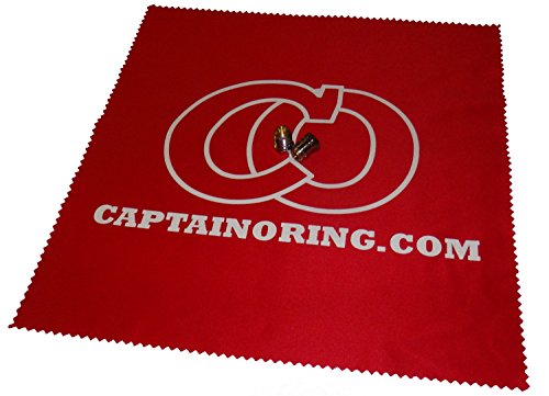 Captain O-Ring HPA / CO2 Burst Disk 1.8k - 2 pack (Compressed Air Paintball) [Bonus CO Microfiber Cloth] - Thumbnail 2