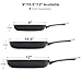 Hommate 9 Inch Nonstick Frying Pan ,Omelette Pan, Healthy Non Toxic,Oven Safe