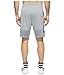 Nike Mens Elite Stripe Basketball Shorts Cool Grey/Black 831390-065 Size Large