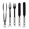 NEXGADGET-Premium-42-Piece-Kitchen-Utensils-Cookware-Set-with-Stainless-Steel-and-Nylon-Cooking-Tools-Including-Spoon-Turners-Tongs-Whisk-Can-Opener-Peeler-Scraper-Measuring-Jug-and-Spoon NEXGADGET Premium 42 Piece Kitchen Utensils Cookware Set with Stainless Steel and Nylon Cooking Tools Including Spoon…