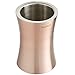 VonShef Wine Bottle Cooler Chiller, Stainless Steel, Double Walled, Stemless Holder - Copper