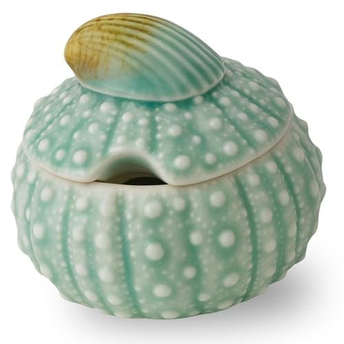 Blue Sky Ceramics Turq Urchin Sugar Bowl, Multi (14881)