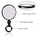 TAGVO Bike Mirror, Bicycle Cycling Rear View Safe Mirrors, Adjustable Rotatable Handlebars Mounted Plastic Convex Mirror for Mountain Road Bikes