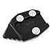 Motorcycle CNC Aluminum Kickstand Side Stand Support Pad Plate Extension Pads Foot Pad for K.awasaki Vulcan S EN650 VN650 EN VN 650 2015 2016 2017 2018 2019 2020 2021 2022 2023 (Black)