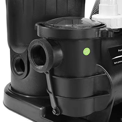 XtremepowerUS Deluxe Set 2.0hp Swimming Pool Pump Variable Speed 230v