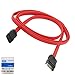 NSI LK-13526 7-pin internal SATA Male to SATA Female Extension cable - 7 pin SATA M/F - 20 inch (50 cm) primary