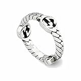 GUCCI silver Ring with GG YBC661523001012
