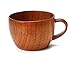 Emoyi Wood Coffee Mug Wooden Mug Tea Cup 100ml,Set of 2