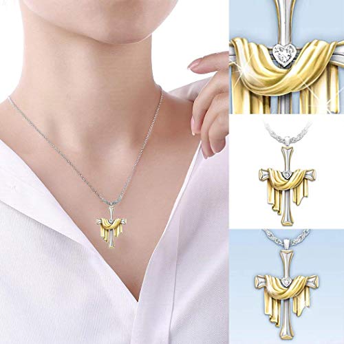 5 partm+Necklace+Christian+Pendant+Necklaces