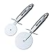 DRAGONN Premium Sturdy 3.5-inch, and 2.5-inch Pizza Cutter Wheel Set - Stainless Steel Ultra Sharp Blade & Dishwasher Safe - Soft Grip & Easy to Handle