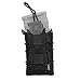 EMERSONGEAR Tactical Double M4 M16 Mag Pouch Molle Airsoft with Pistol Magazine Pouch