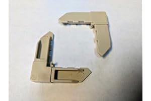 HURST GLASS AND SCREEN Tan External Screen Frame Corners (4 Pack)
