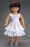 Fleur Blanc Dress - fits American Girl Dolls