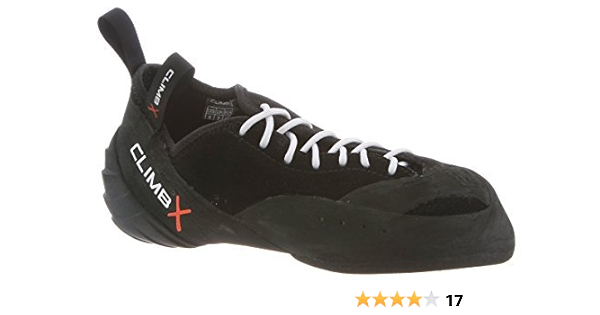 Amazon Com Climb X Rock Star Climbing Shoe With Free Mammut Carabiner 10 Value Men S Us 5 Black Shoes