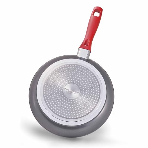 POLISHOP Panela Sauté Grand Vermelha de 24cm
