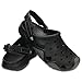 crocs Men's Swiftwater Clog M Mule, Black/Charcoal, 10 M US