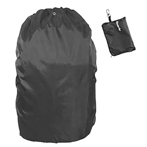 Zwarte regenhoes rugzak 60 l 70 l oversized waterdichte regenbescherming voor schooltas fiets backpack tegen regen en…