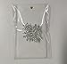Jovono Boho Hair Clips Silver Crystal Headpieces Wedding Snow Hair Accerssories for Women and Girls (Set-2)