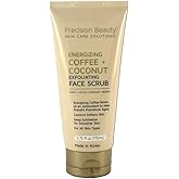 Precision Beauty Coffee and Coconut Face Scrub, Exfoliating, 5.75 fl oz