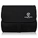 GCD Hanging Travel Toiletry Bag for Men & Women - Perfect, Compact Cosmetic Bag (Black)