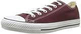 Converse Unisex Chuck Taylor All Star Ox Low Top Classic Burgundy Sneakers - 12 D(M) US