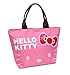 Kerr's Choice Hello Kitty Tote Bag Hello Kitty PU Leather Shopping Bag with Zipper Hello Kitty Lunch Bag | Hello Kitty Gift (Small)
