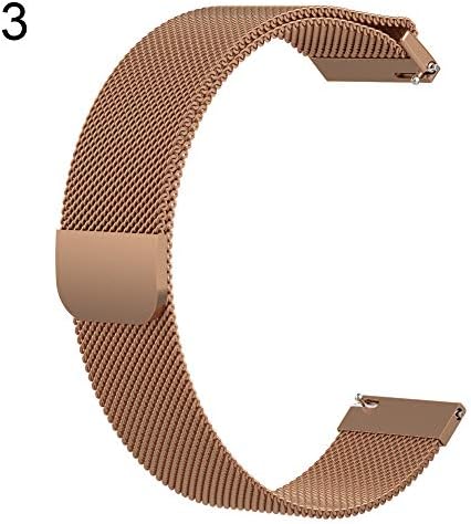 SuBoZhuLiuJ Stainless Steel Replace Mesh Band Strap for Huawei Magic/Watch GT/Ticwatch Pro Best Gift for Family,Colleagues,Friends