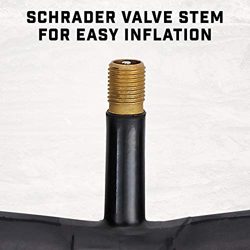 Mongoose Fat Tire Bike Tube, Schrader Valve,Tube Size 20x4,Black,20 x