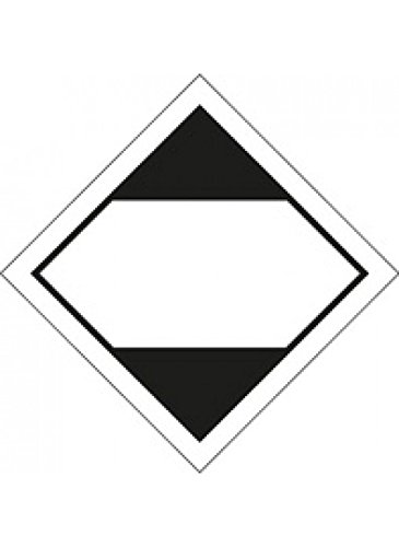 Caledonia Signs 59837 LQ Diamond (ADR 2011) Label, 100 mm x 100 mm (Pack of 100)