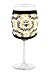 Joe Jacket Wine Glass Insulator, Neoprene Sleeve Drink Holder - Queen Bee (many colors avail.)