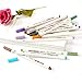 Dyvicl Metallic Markers Metallic Brush Pens for Black Paper, Rock Painting, Halloween Pumpkin, Adult Coloring, Brush Lettering, DIY Art Crafts, Scrapbooking Supplies