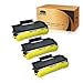 JARBO Compatible for Brother TN650 TN-650 TN580 TN-580 Toner Cartridges High Yield, 3 Black, Use with Brother HL-5370DW 5250DN 5340D 5240 Brother MFC-8890DW 8860DN 8480DN 8460N 8870 DCP-8080dn Printer