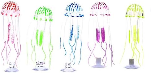 Ruiqas シリコーンの海水クラゲ 浮いているクラゲ 夜光 ニモ 水のおもちゃ クラゲ飾り 水槽の装飾 人造 水槽用 水族館用 魚に無害のシリコン製 アクアリウム装飾用 パープル B0bj7y7y 490円 大人気 New Arrival 最安値挑戦 年中無休 高品質 通販