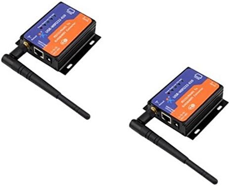 2 piece USR-WIFI232-610 Serial RS232 RS485 to Wifi 802.11 b/g/n&Ethernet Converter