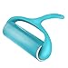 Lint Roller - Reusable Remover for Pet Hair Large Sticky Remover Washable Cleaner for Cloth Curtain Dust Rubber Removal Tool with Cover Blue