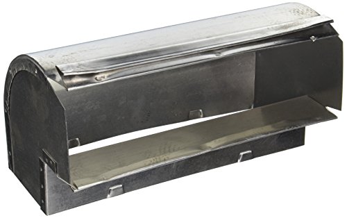 102IND 3-1/4" x 10" Aluminum Duct Elbow