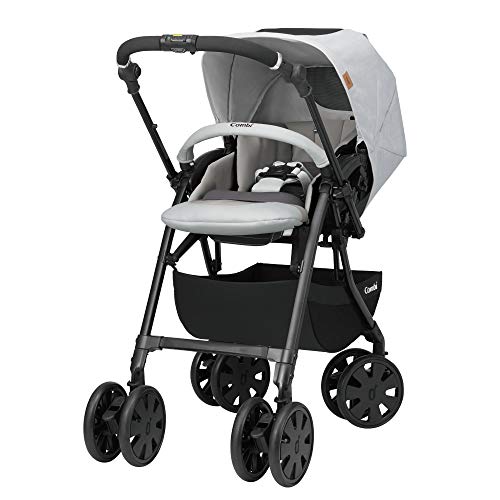 コンビ ホワイトレーベル クロスゴー 4キャス エッグショック JJ ガーデニアグレー 1か月~商品画像