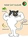 4 Pack Cat Snacks Candy Ball, Catnip Toys Cat Treats Healthy Isinglass Candy, Pastable Solid Nutrition Gel Energy Lickable Candy Ball Cat Toy